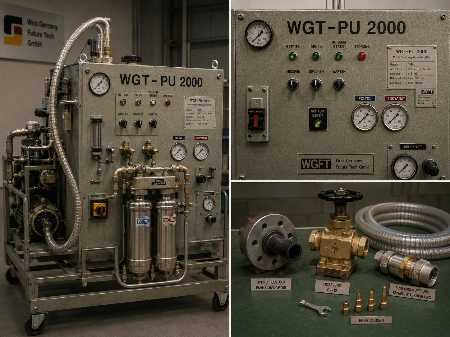 WGT-PU-2000 -Systemansicht